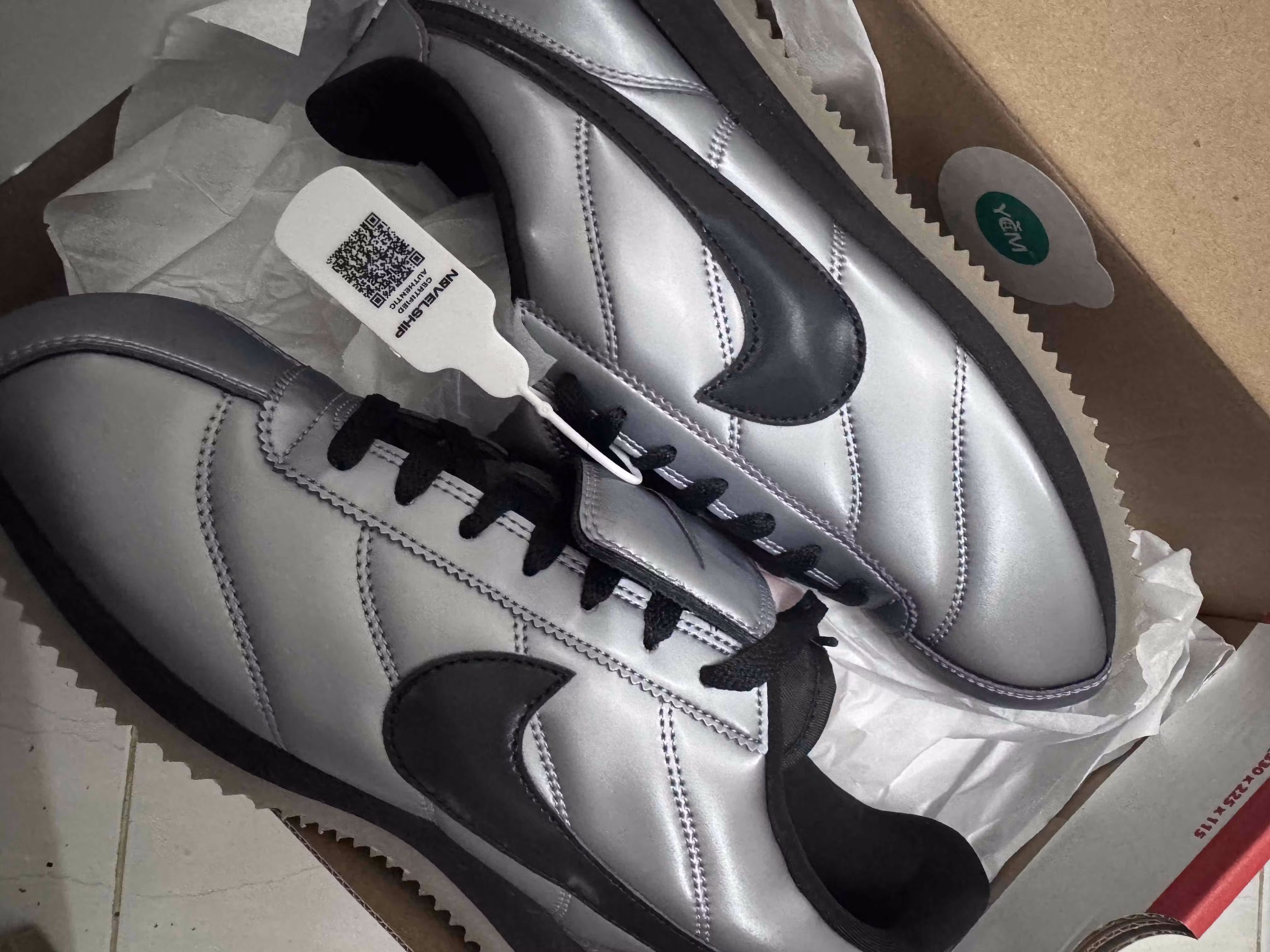 Nike Cortez Leather SE 'Tiempo Pack' HQ3490-099 Nike Cortez Leather SE 'Tiempo Pack' HQ3490-099